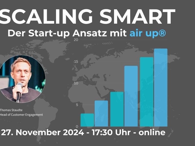 Scaling Smart: Der Start-up Ansatz mit air up®