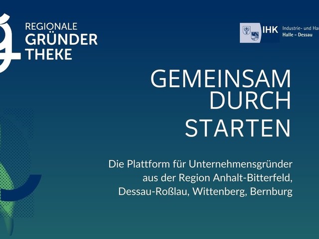 IHK Gründertheke in Dessau-Roßlau