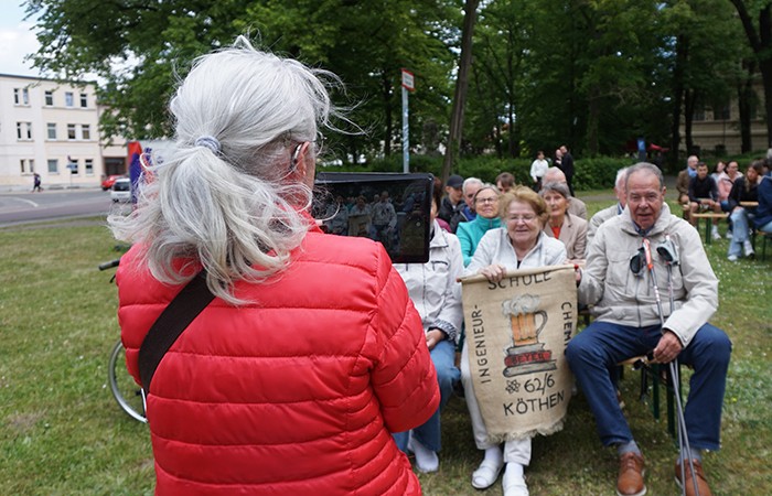 60 Jahre später – ein besonderer Besuch auf dem Campus
